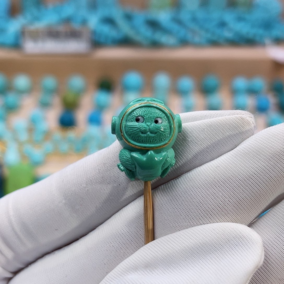 绿松石珠宝奇石未镶嵌