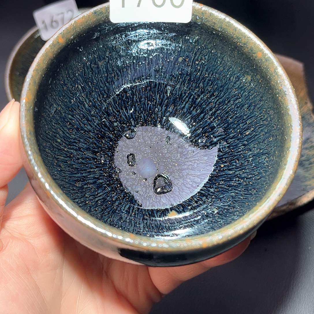 茶盏柴烧建盏主人杯1700