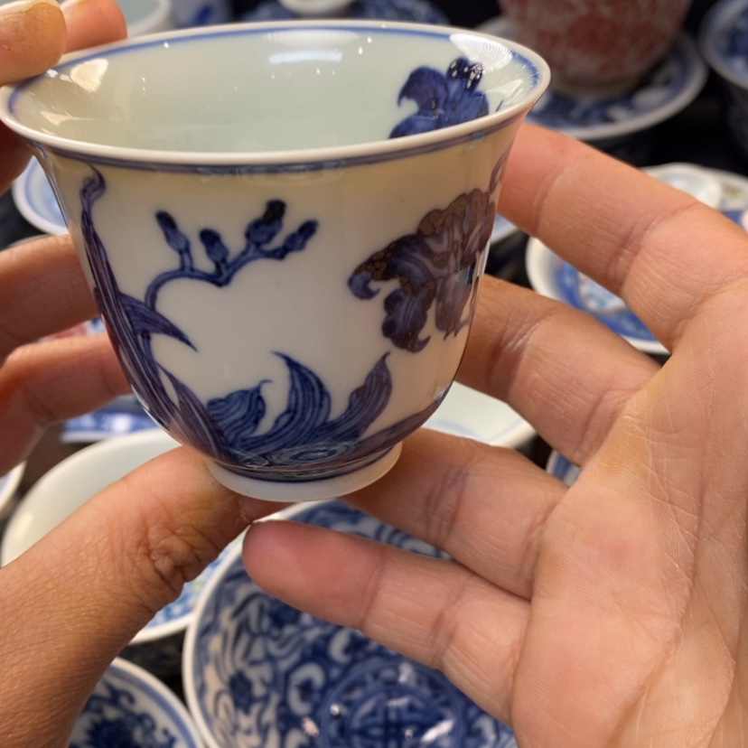 【闪购商品】景德镇青花主人杯