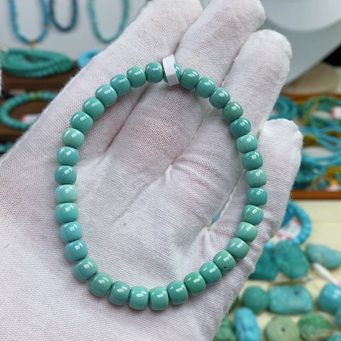 未镶嵌绿松石手串