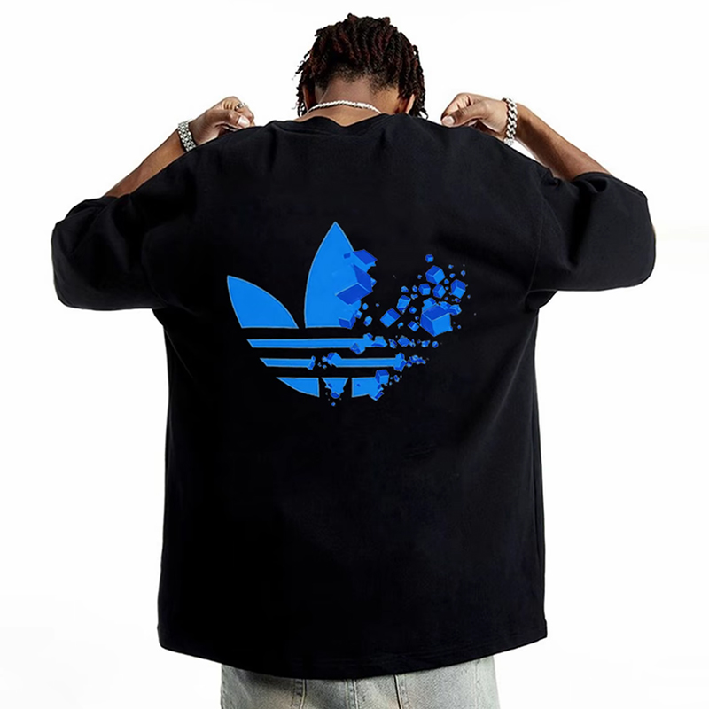 【一折专区】T恤短袖圆领宽松夏季情侣百搭短袖-幻禧