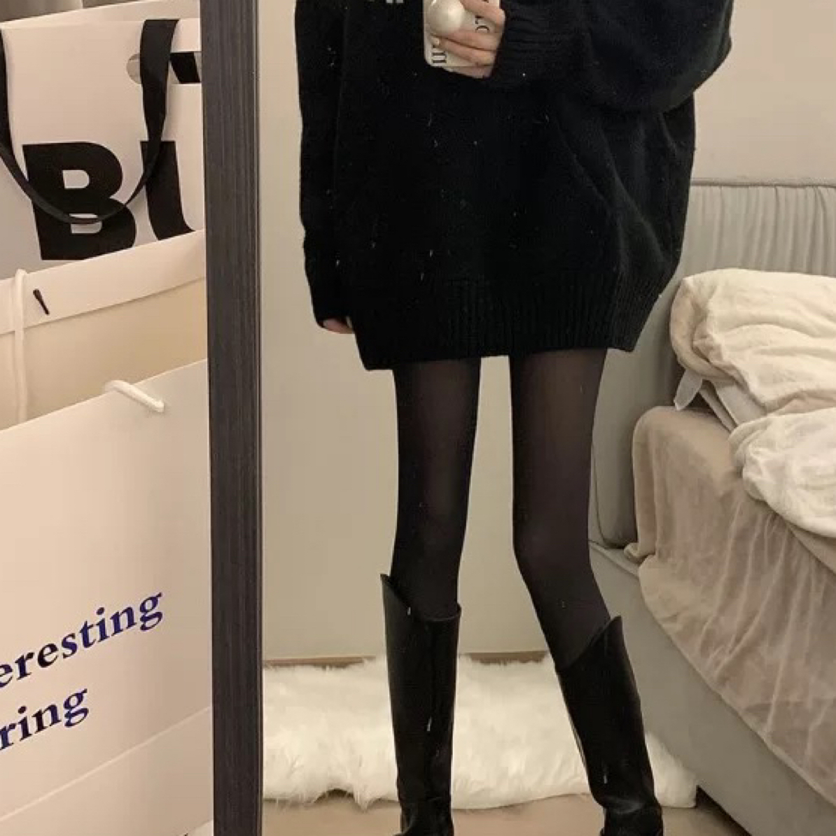 大码黑透肤光腿神器女秋冬季加绒加厚假透肉水光袜打底裤