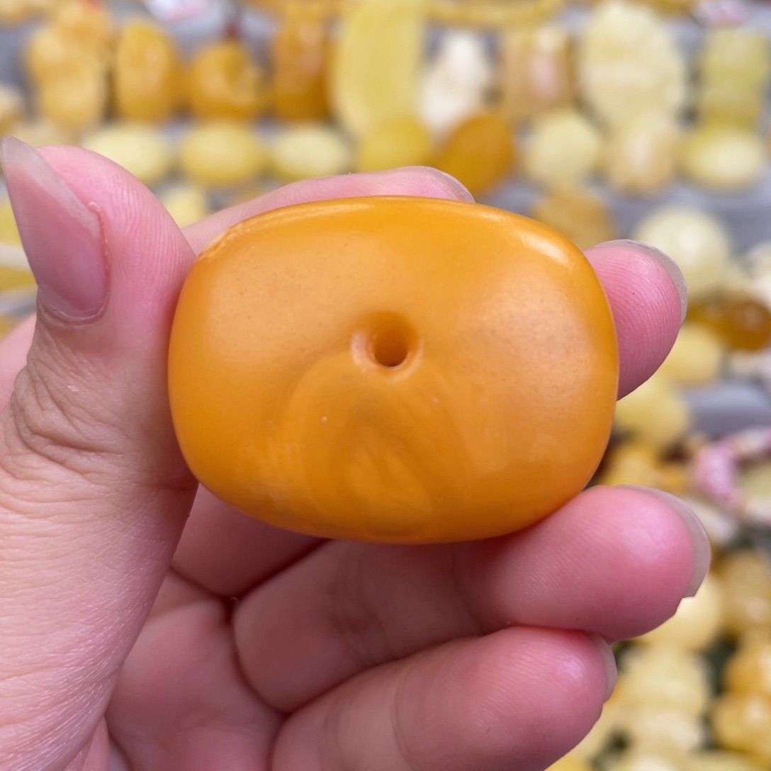 未镶嵌琥珀手链蜜蜡