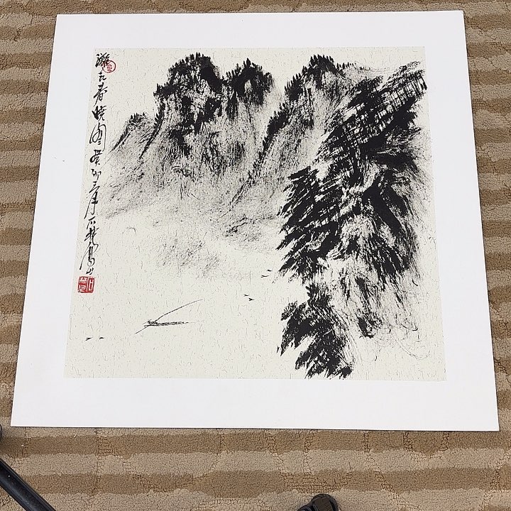 国画花鸟的故事和生活节奏50.50
