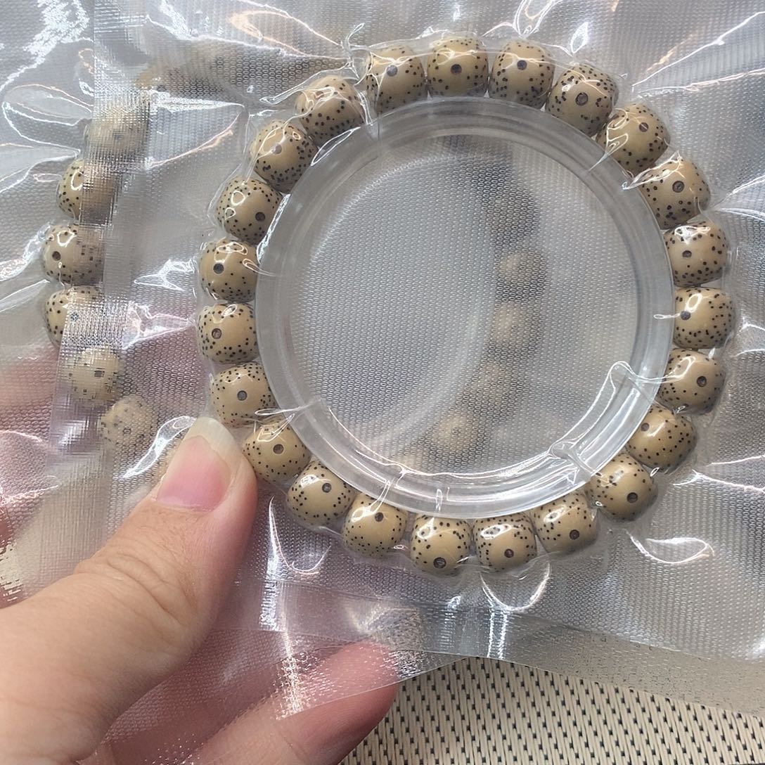 星月菩提吊坠鸡油黄单圈109