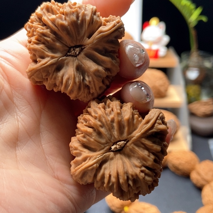 核桃手串/手链悟*大尺高炮凹底老核