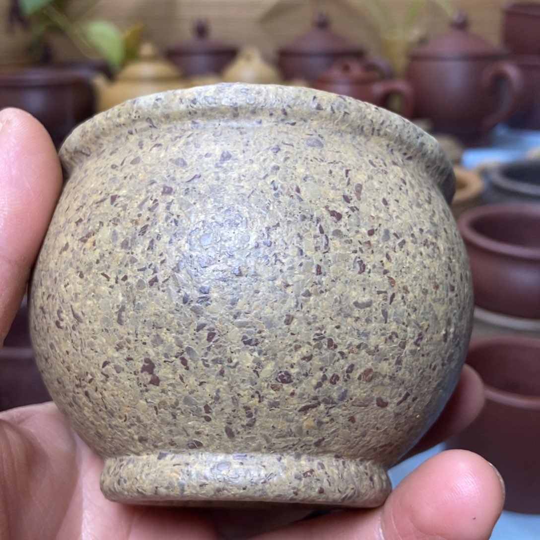 茶杯紫砂八目全砂手工泥230毫升