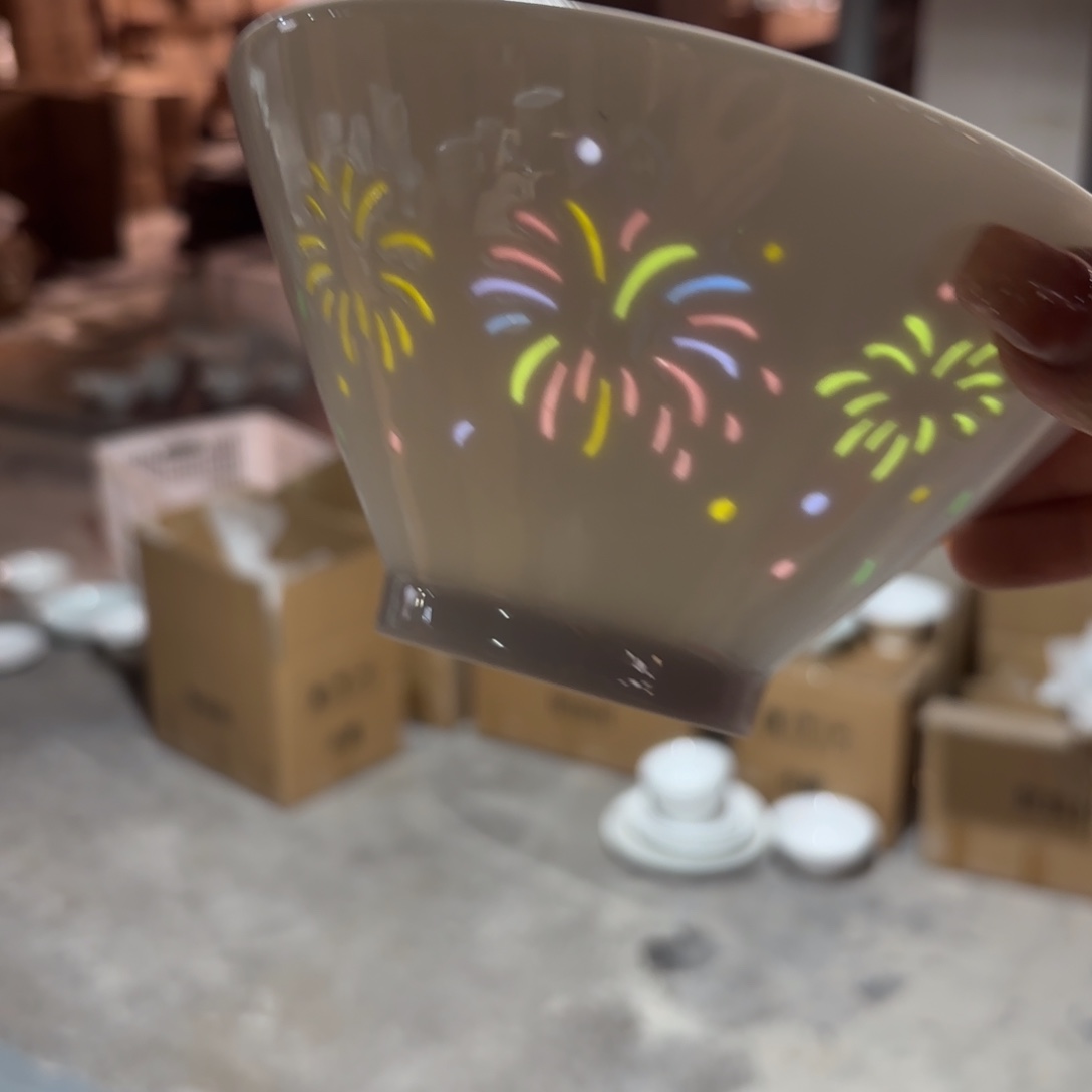 景德镇6英寸两个微瑕烟花