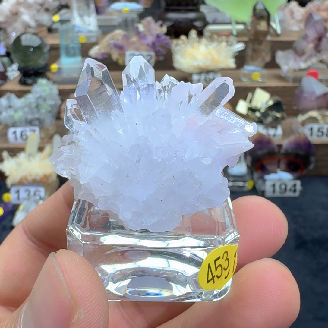 水晶未镶嵌珠宝半成品