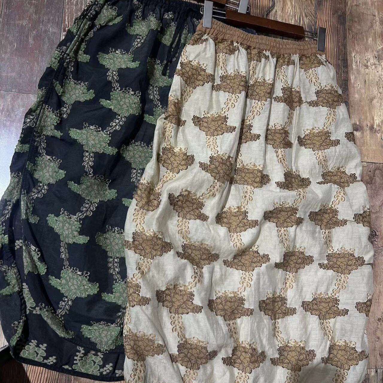 冬冬分享《衣路走来》693亚麻半裙