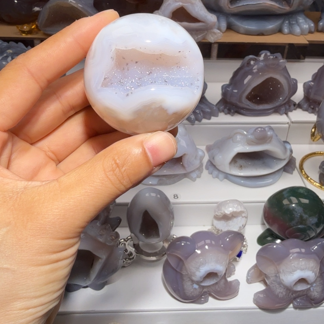 玛瑙/玉髓未镶嵌摆件