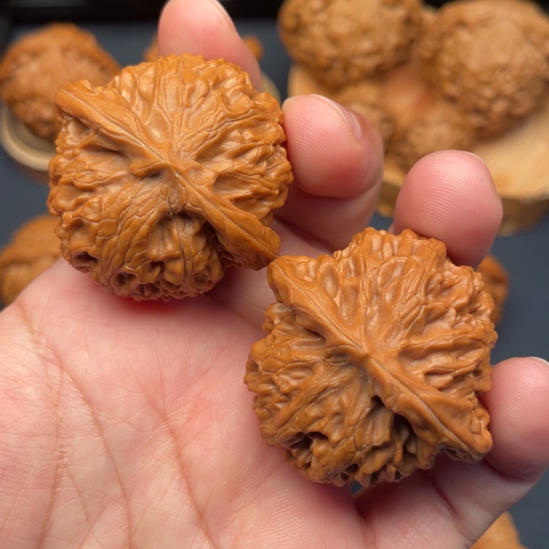 把件文玩核桃全品无修42宫灯