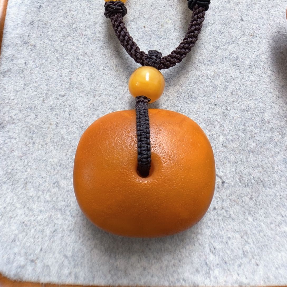 蜜蜡项链未镶嵌蜜蜡吊坠