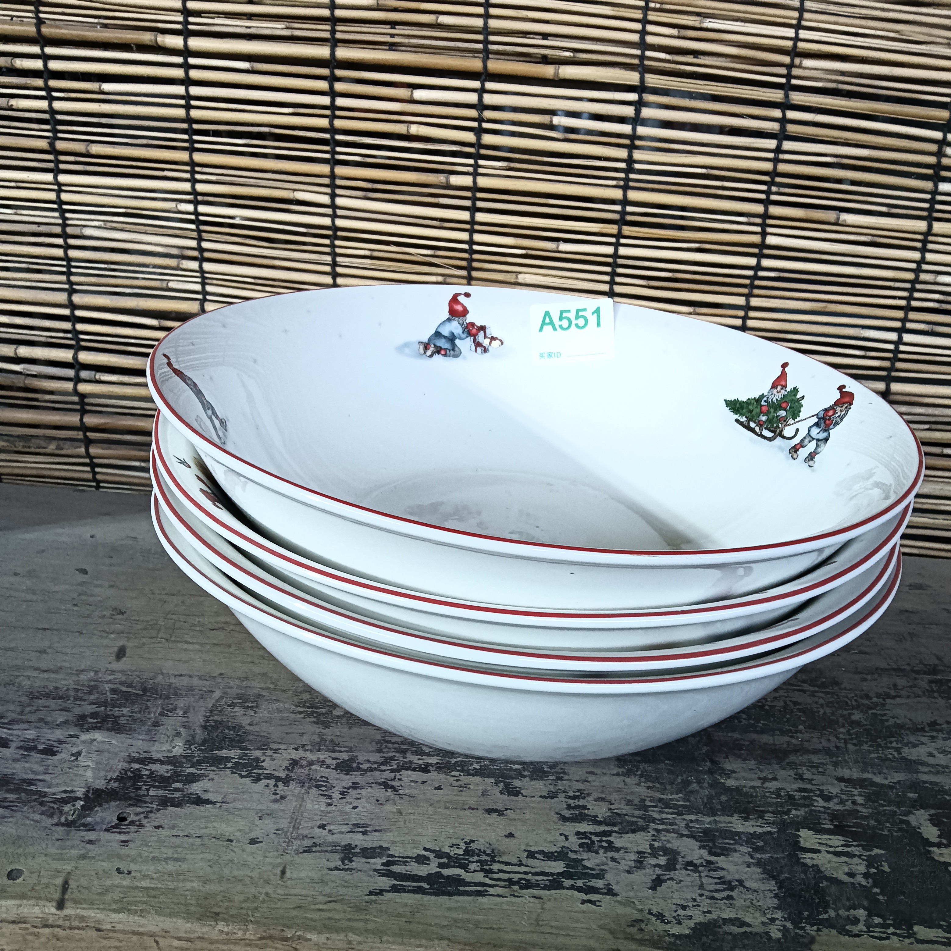 磁州窑日用陶瓷陶瓷陶瓷4个