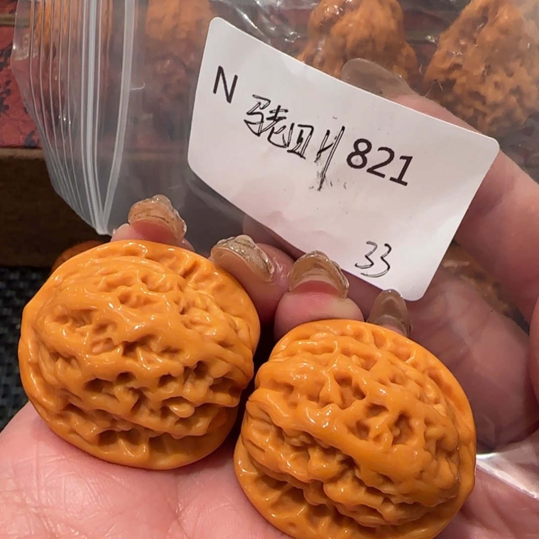 桃核吊坠爱***r马老四33精品