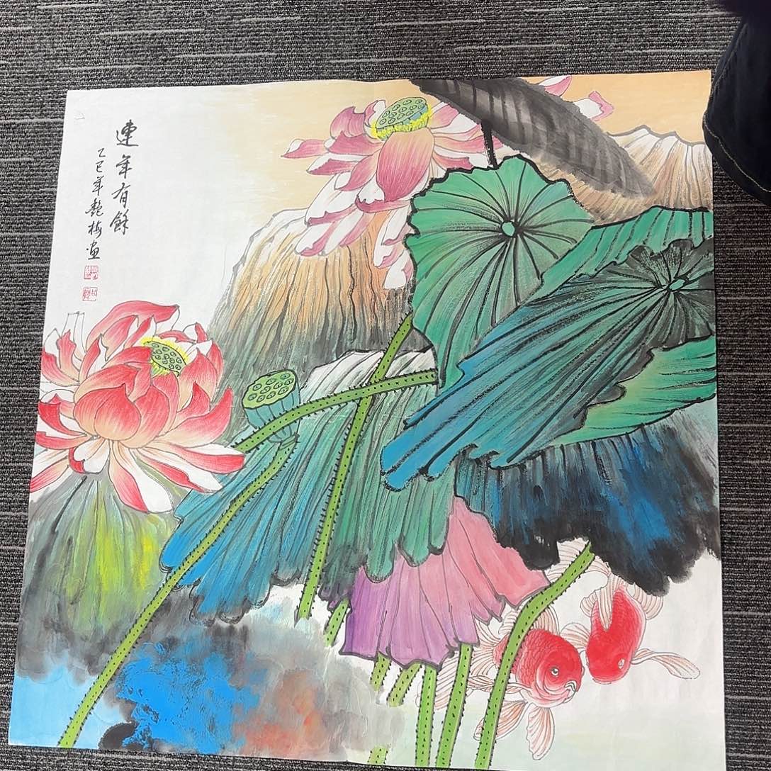 国画国画作品纯手绘