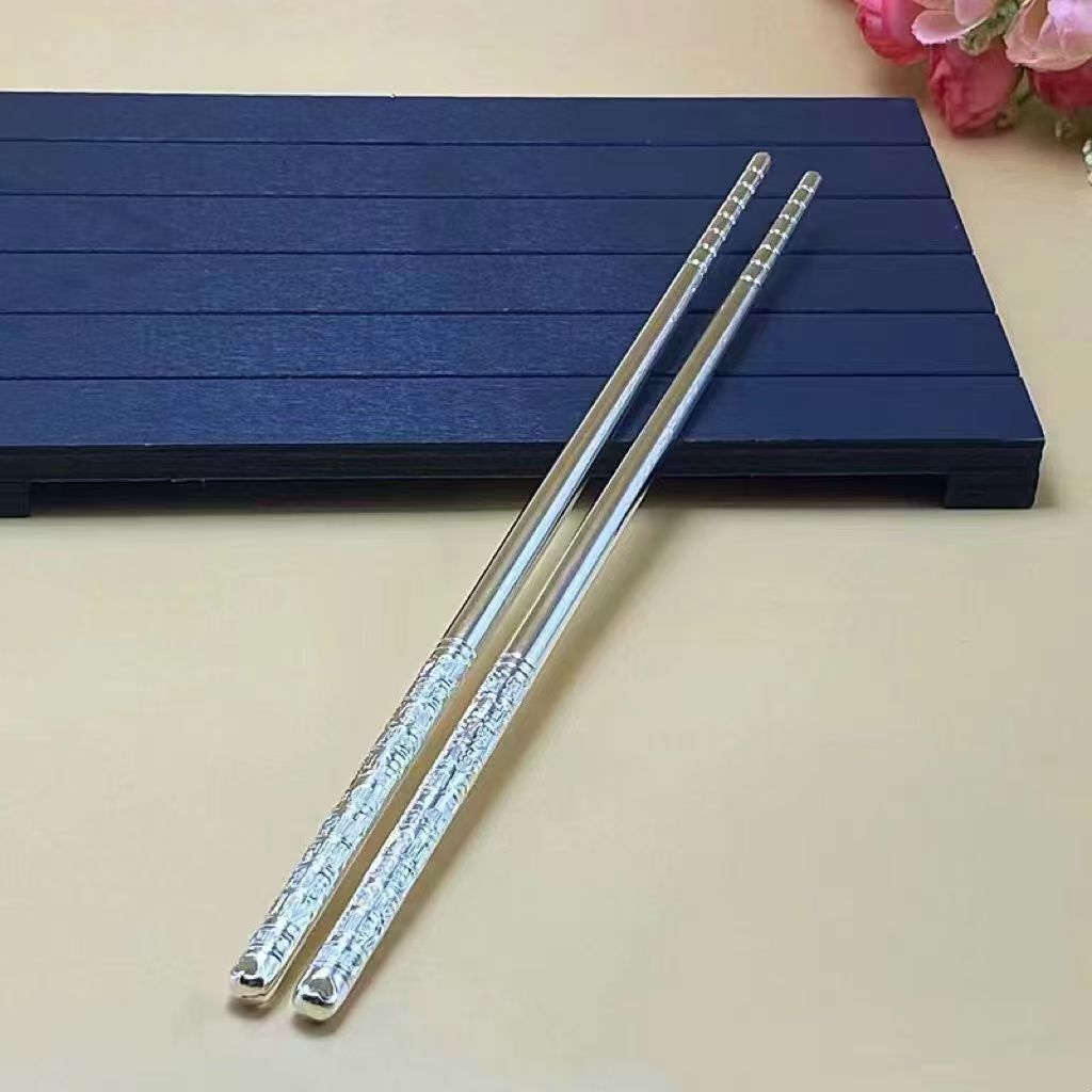 【百福实心筷子8】老板娘宠粉送礼家用结婚有面子