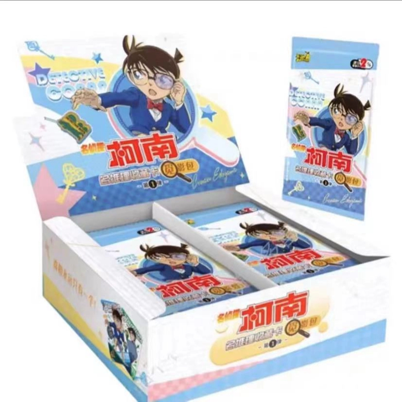 【玩法合集】正版柯南名推理收藏卡-觅影包卡牌