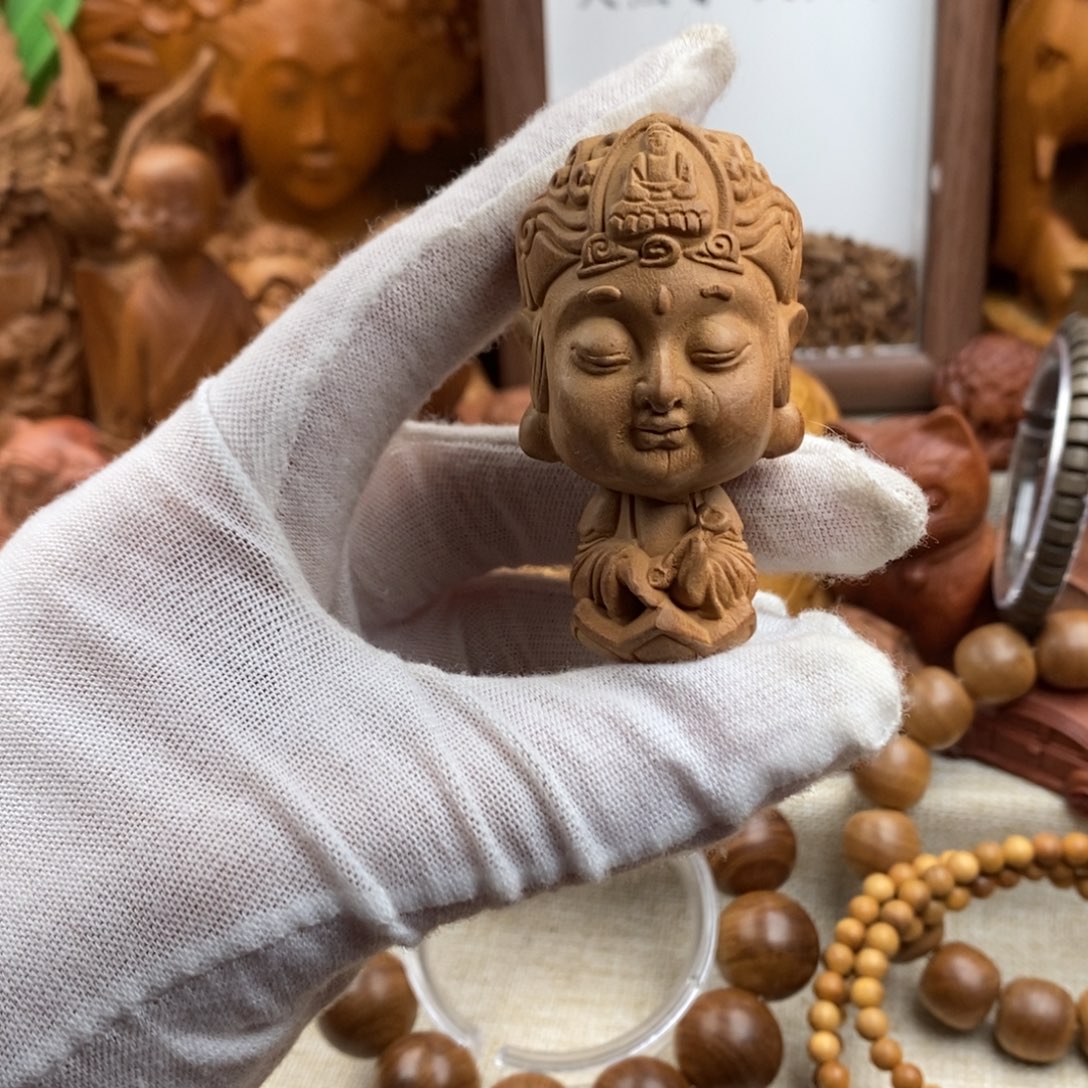 檀香木手串/手链迈索尔，老山檀香，奶香，普贤