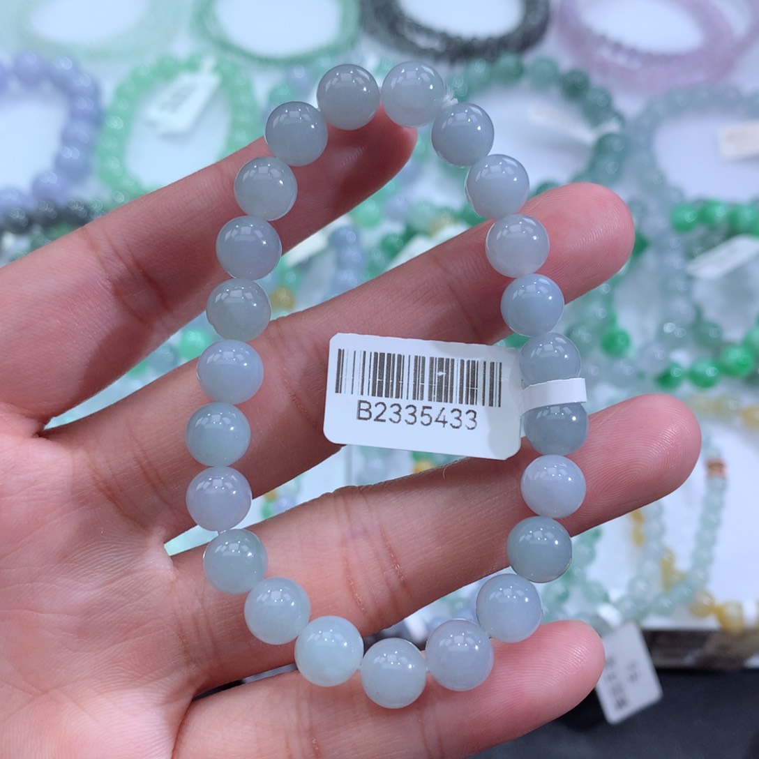 翡翠手链未镶嵌天然