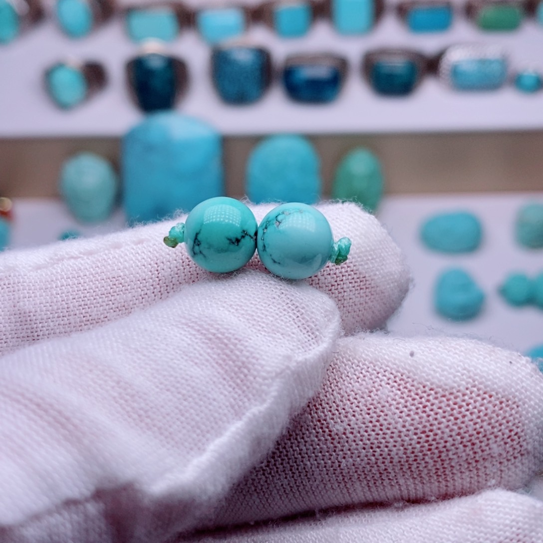 绿松石未镶嵌挂件