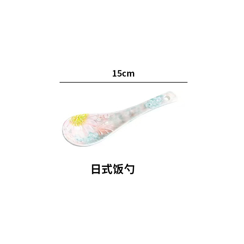 濑户烧 繁花絮语小饭勺