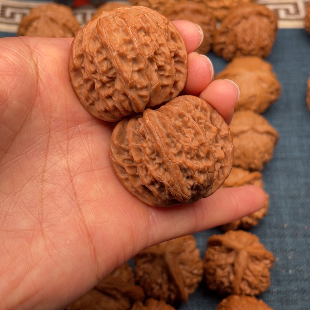 文玩核桃把件39全品山地正磨