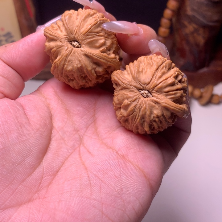 文玩核桃把件四囍