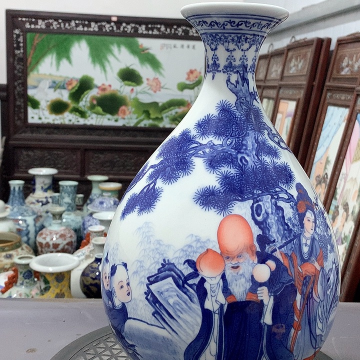 摆件陶博古架陶瓷摆件