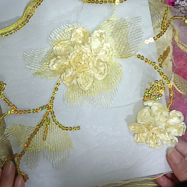 6米刺绣花边辅料装饰品