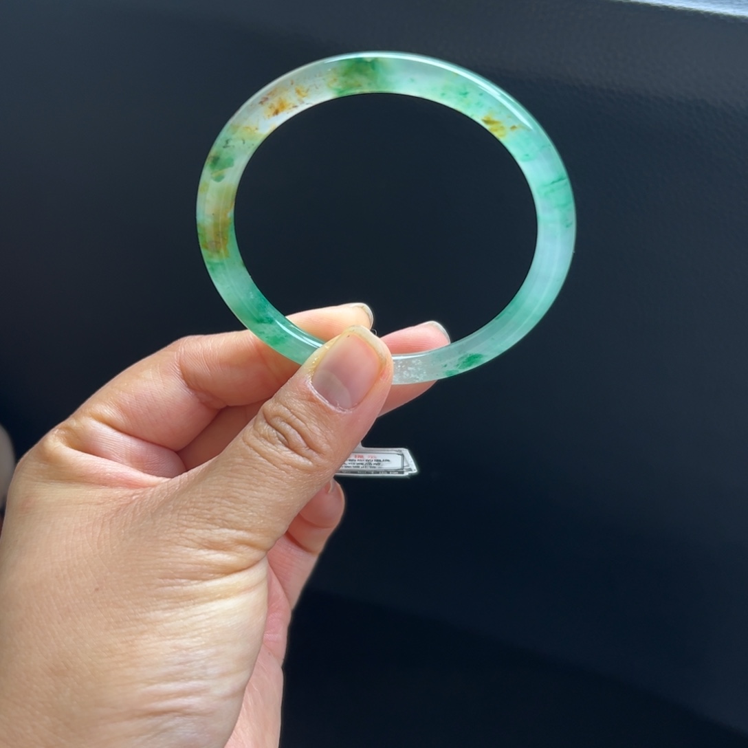 石英质玉未镶嵌手镯非洲翠5657