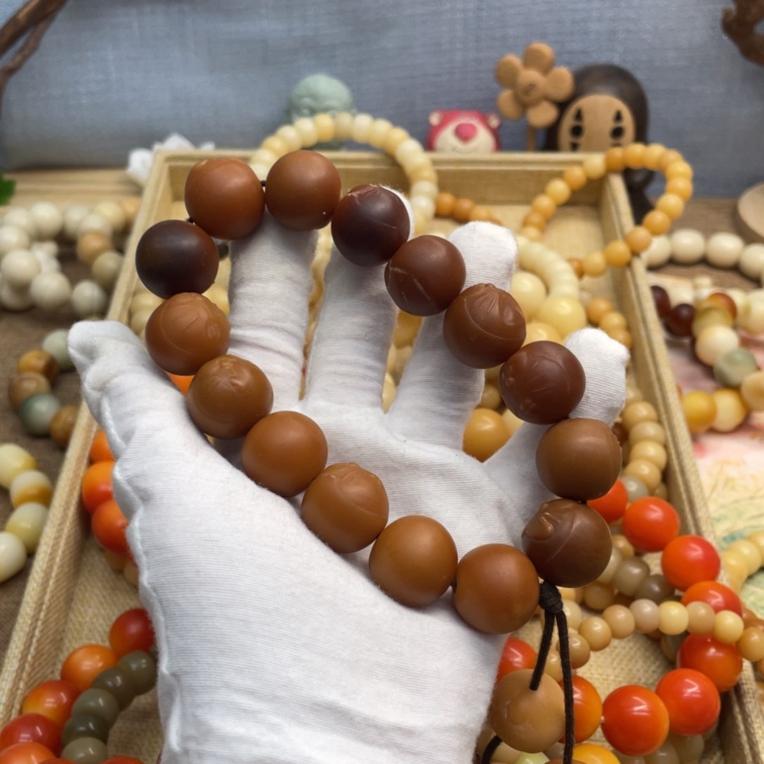 菩提根/象牙果吊坠19+干磨瑕疵落地果哆啦手持131