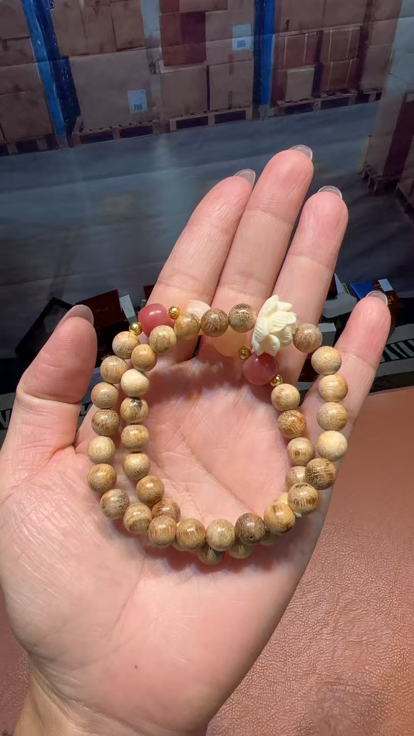 奶香木单圈手串无礼盒