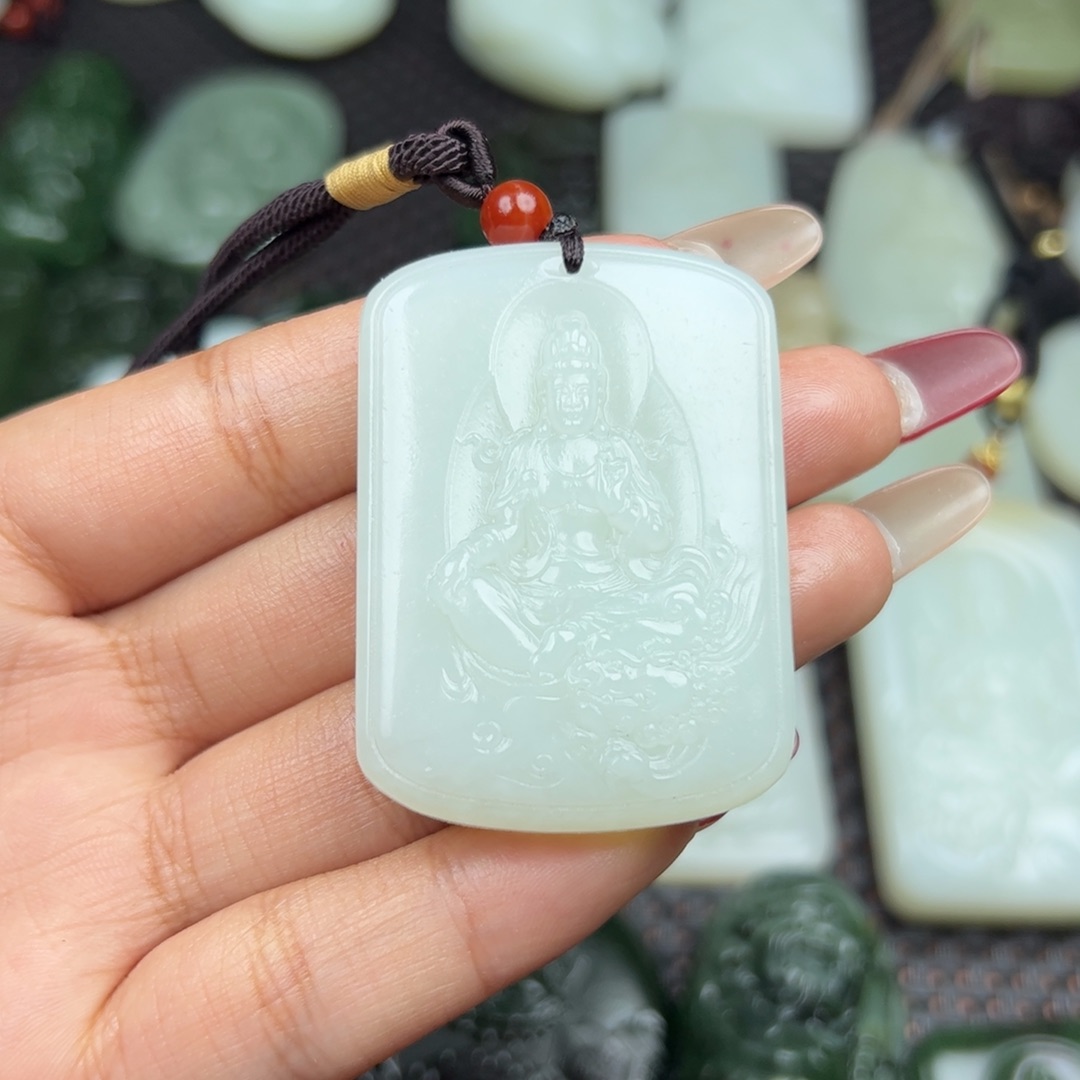 和田玉吊坠未镶嵌