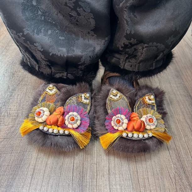 虎头鞋国风女款爆款2025新款成人保暖布鞋冬季新款