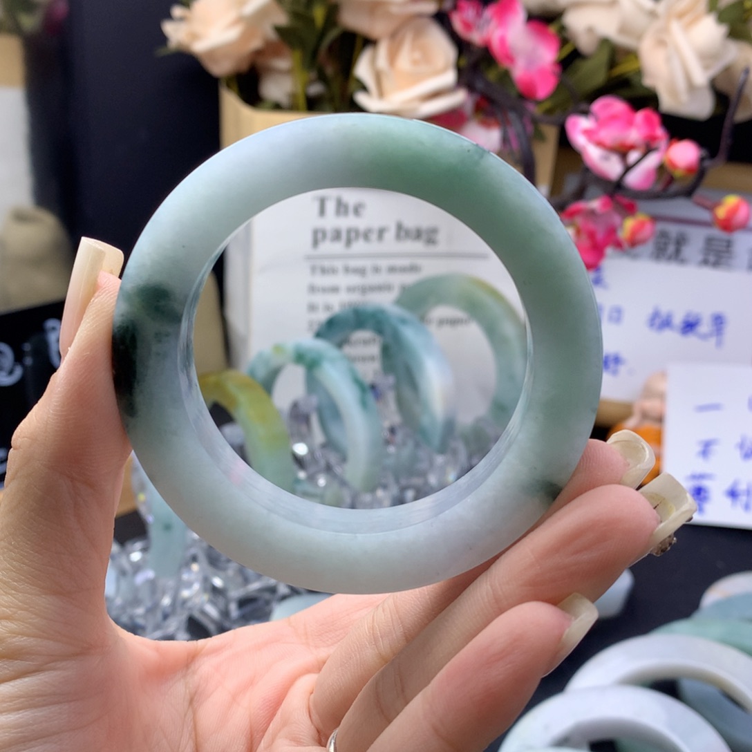 山***悦未镶嵌翡翠定制翡翠55