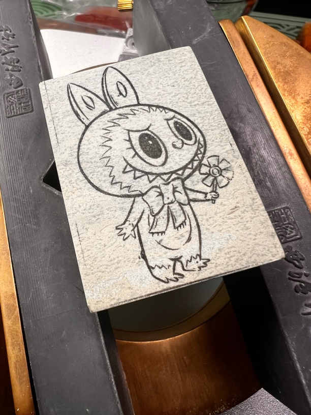 手工篆刻卡通印章