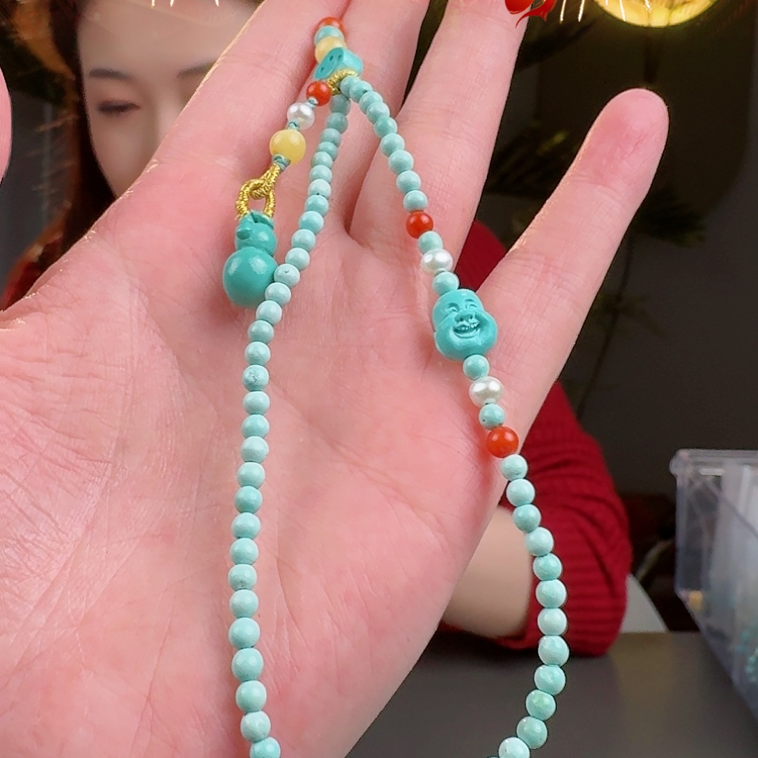 绿松石珠宝奇石未镶嵌