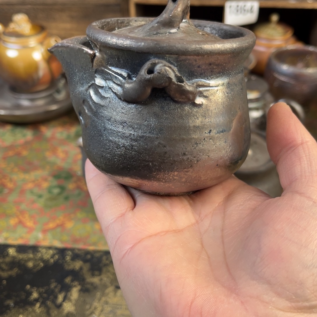 杯爱**边柴烧茶器主人宝瓶