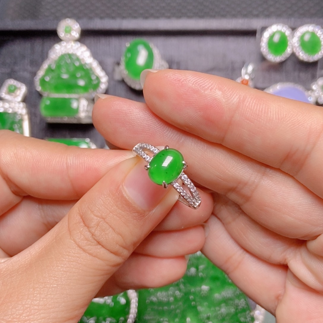 未镶嵌挂件翡翠翡翠