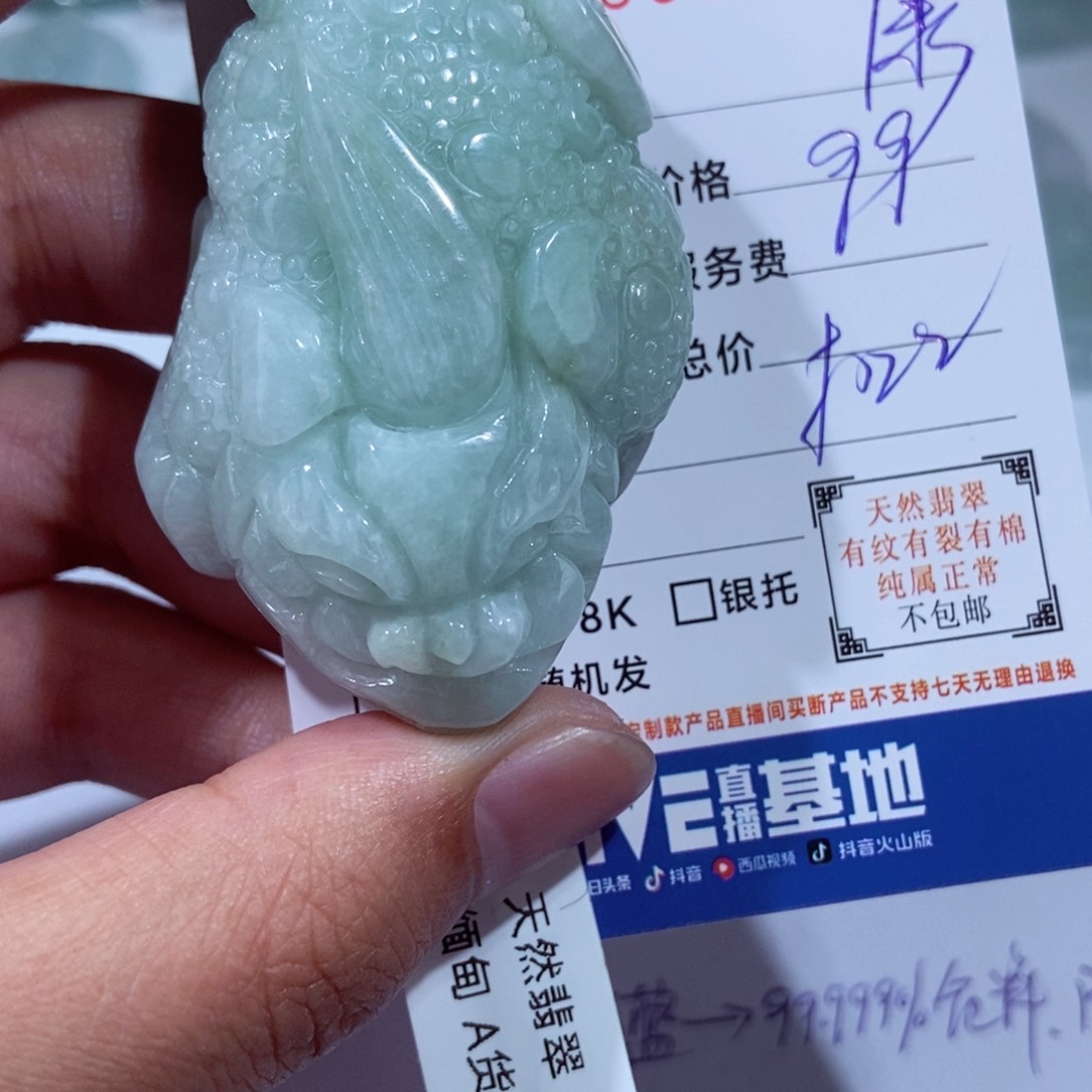 颈饰未镶嵌翡翠康