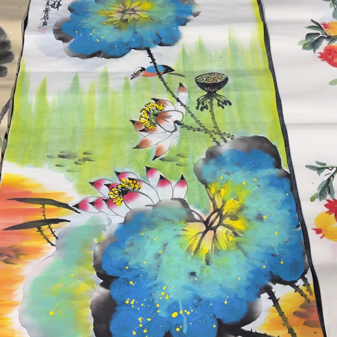 国画晓彤美术馆直播间