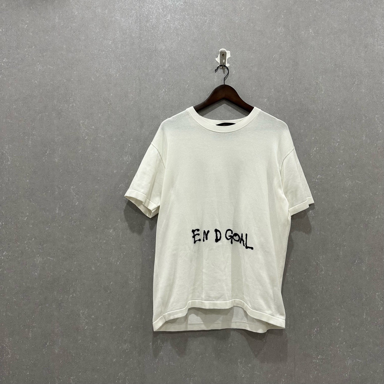 LOUIS VUITTON End Goal 纯色字母大印花短袖 L码/99新/003320