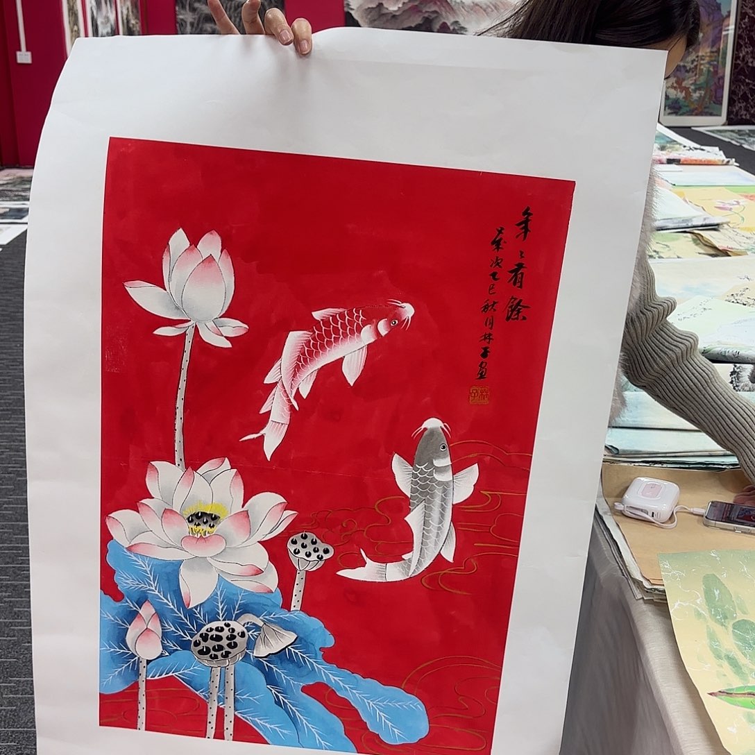 国画国画作品纯手绘