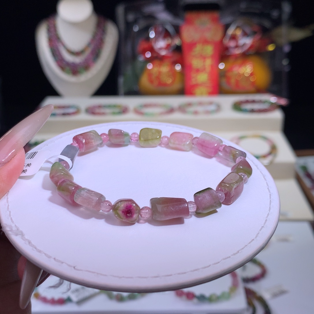 碧玺手链未镶嵌碧玺