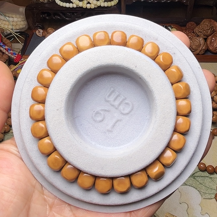 猴头核桃手串猴头雕刻精工小六方手串单圈