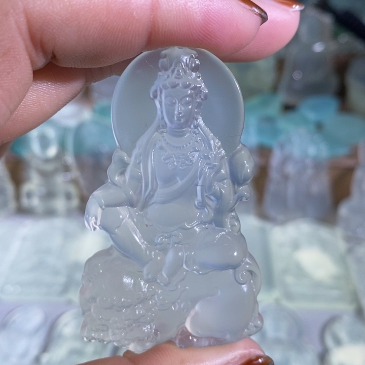 岫玉吊坠未镶嵌吊坠