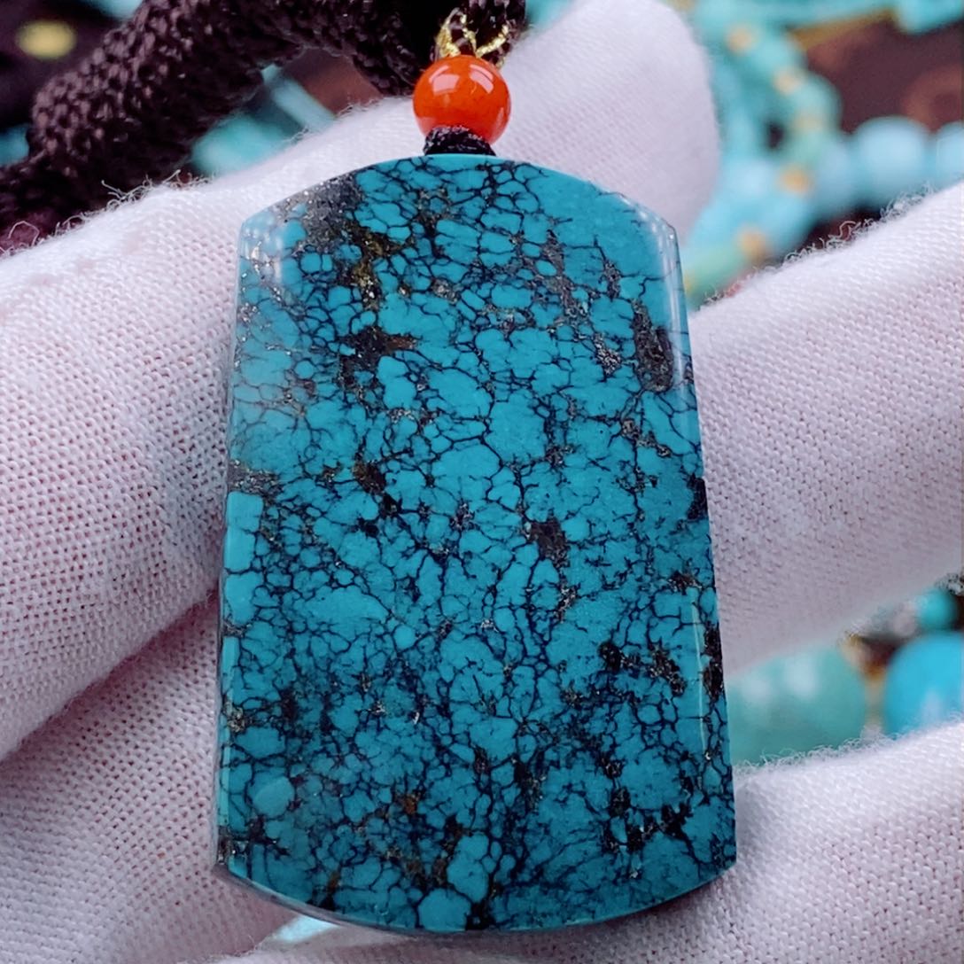 绿松石珠宝奇石未镶嵌清*