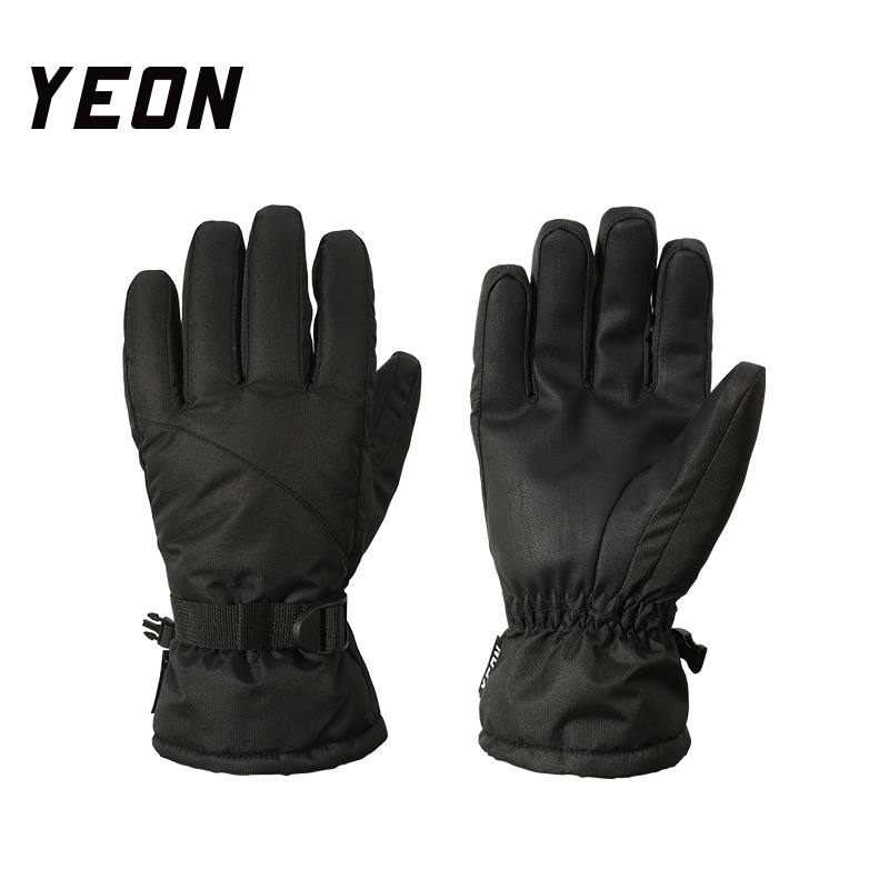 YEON/然抓绒多功能滑雪手套战术 防御防水保暖防寒风手闷捂子护具