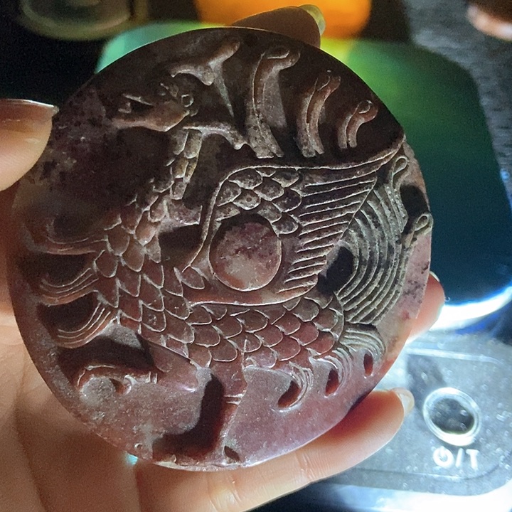 吊坠紫金钵盂菩提